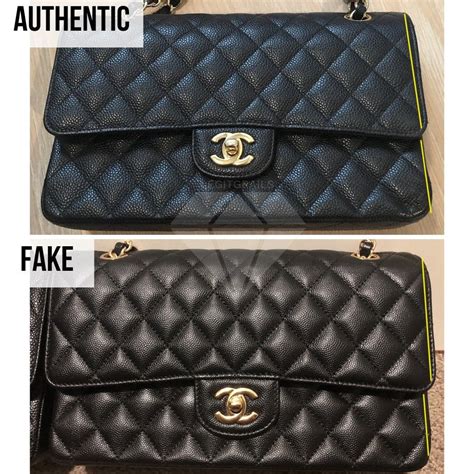 chanel fake vs real|how to tell real chanel bag.